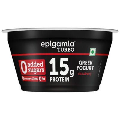 Epigamia Turbo 12 g Protein Yogurt | Strawberry