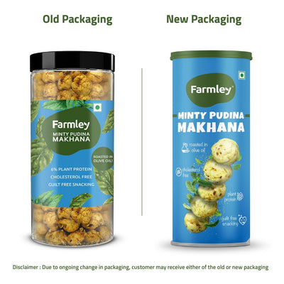 Farmley Minty Pudina Makhana Roasted In Olive Oil