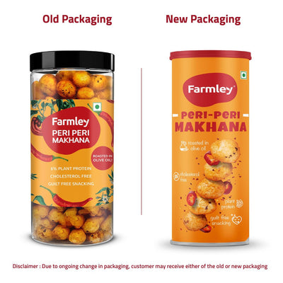 Farmley Peri Peri Makhana Roasted In Olive Oil