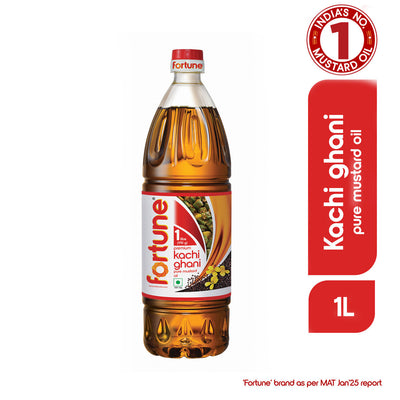 Fortune Kachi Ghani Mustard Oil | Bottle