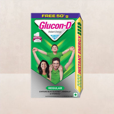 Glucon-D Regular (Extra 50g Free) - 450 g