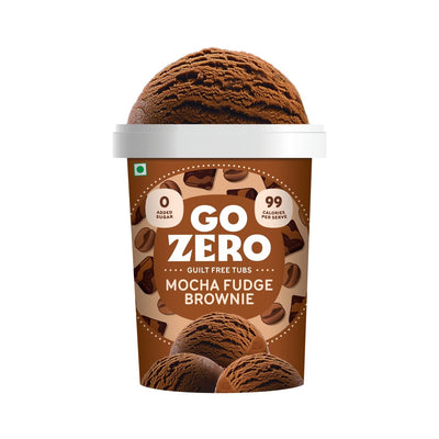Go Zero Mocha Fudge Brownie Guilt Free Tub