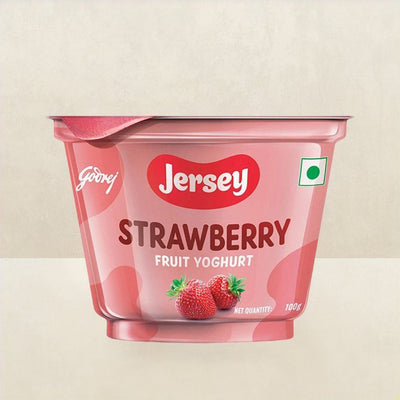 Godrej Jersey Strawberry Yogurt