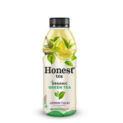 Honest Tea Organic Green Tea - Lemon Tulsi Flavor