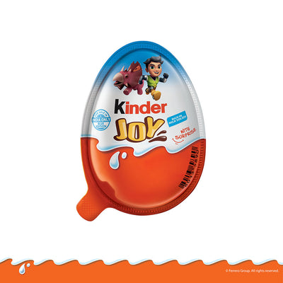 Kinder Joy Chocolate Snack With Surprise Blue