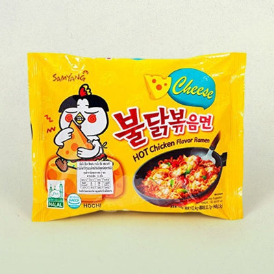Korean Samyang Cheese Flavour Hot Chicken Noodles Non Veg