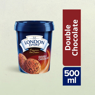 London Dairy Double Chocolate Ice Cream Tub