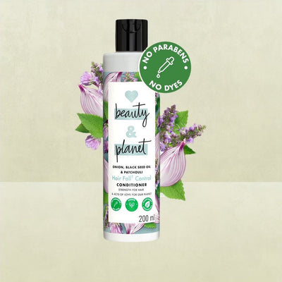 Love Beauty & Planet Onion, Blackseed & Patchouli Hairfall Control Conditioner