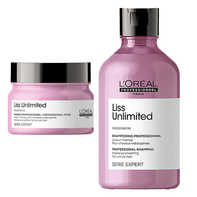 Lp Liss Unlimited Shampoo(300ml) & Lp Liss Unlimited Mask(250ml) Combo