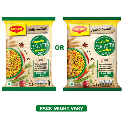 Maggi Nutri-Licious Masala Veg Atta Noodles