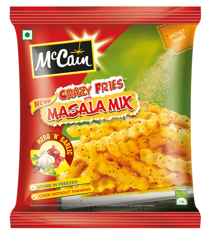 McCain Herb & Garlic Crazy Fries Masala Mix