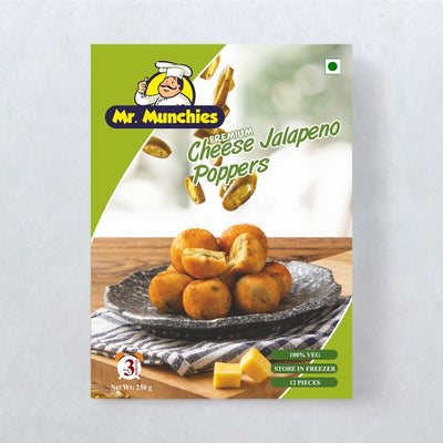 Mr. Munchies Premium Cheese Jalapeno Popper