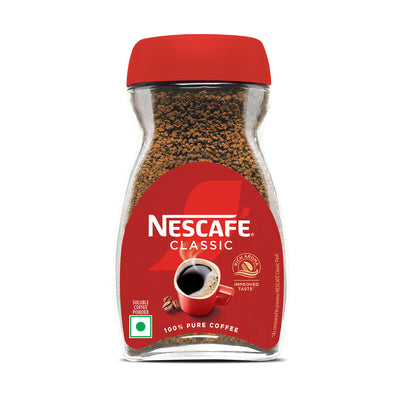 NESCAFE Classic Instant Coffee Powder - 100% Pure Coffee