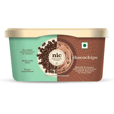 NIC Chocochips Ice Cream Tub