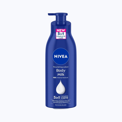 NIVEA Nourishing Body Lotion Body Milk|48 H Moisturization|2X Almond Oil|For Very Dry Skin