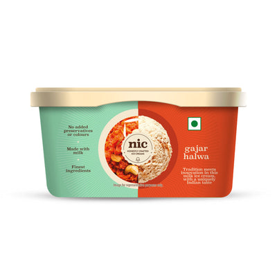 Nic Gajar Halwa Ice Cream