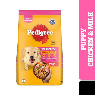 Pedigree Puppy Dry Dog Food | Chicken & Milk