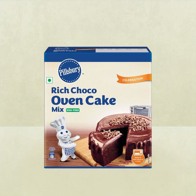 Pillsbury Rich Choco Oven Cake Mix - Egg Free