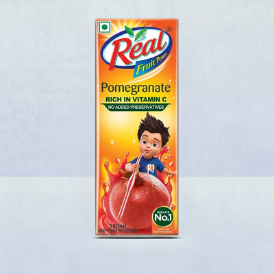 Real Fruit Power- Pomegranate Juice Tetrapack