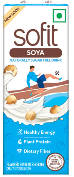Sofit Soya drink Naturally Sugar free Tetrapack