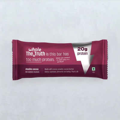 The Whole Truth 20g Protein Double Cocoa Protein Bar