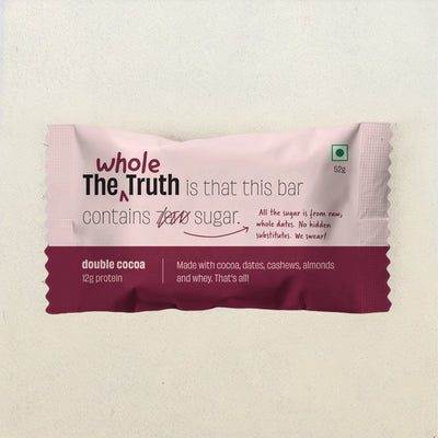 The Whole Truth Double Cocoa Protein Bar
