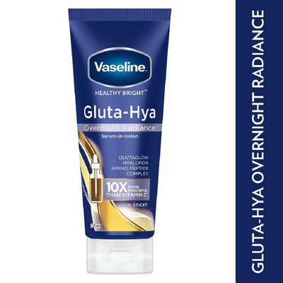 Vaseline Gluta-Hya Overnight Radiance, Serum-In-Lotion, With Amino Peptide And Glutaglow