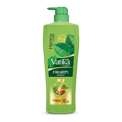Vatika Naturals Health Shampoo with Henna & Amla - Power of 7 nourishing herbs