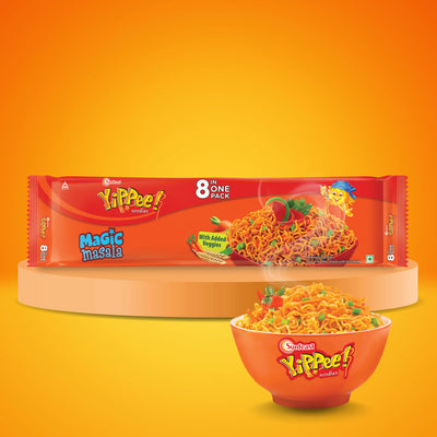YiPPee! Magic Masala Noodles with Added Veggies – The Better Noodles