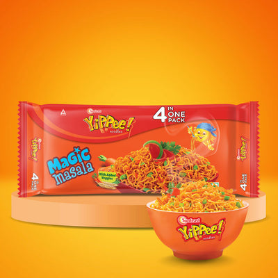 YiPPee! Magic Masala Noodles with Added Veggies – The Better Noodles