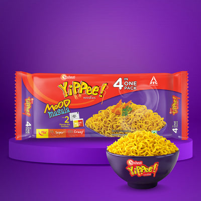 YiPPee! Mood Masala Noodles – 2 Masala Sachets