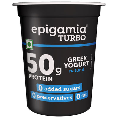 epigamia 50 g Protein Turbo Greek Yogurt - Natural